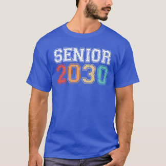 Camiseta Senior 2030 Graduation Retro Vintage retro