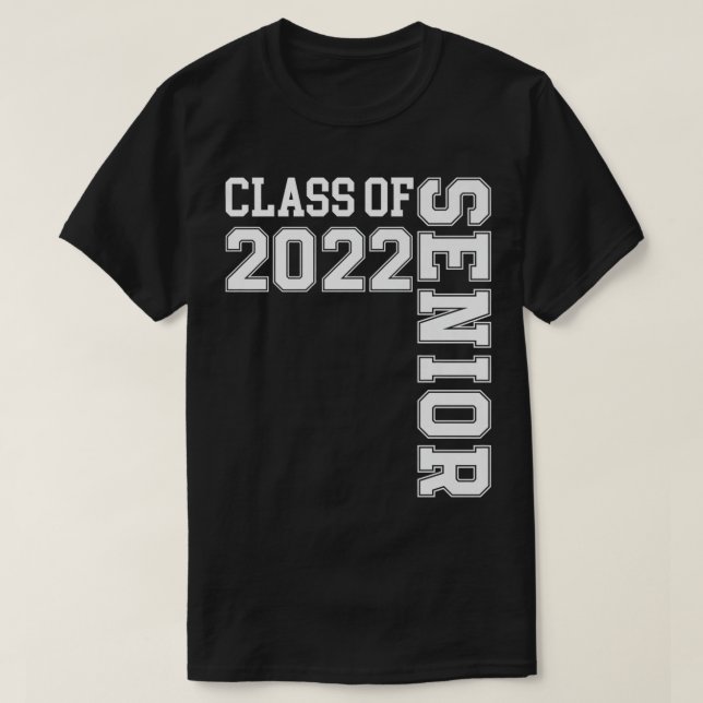 Camiseta Senior Class of 2022  22 High School Graduation Gi (Frente do Design)