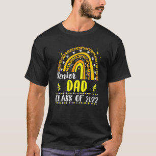 Camiseta Senior Dad Class Of 2022 Graduation 2022 Leopard R