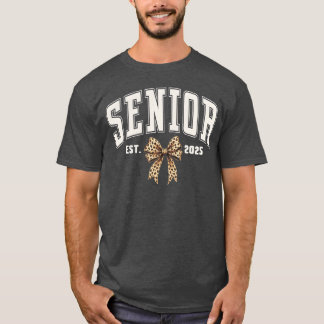Camiseta Senior Est 2025 Turma de 2025 Leopard Senior 2025