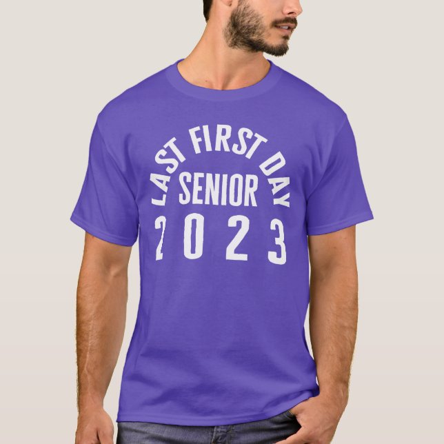 Camiseta Senior Last First Day 2023 End Of Class girl (Frente)
