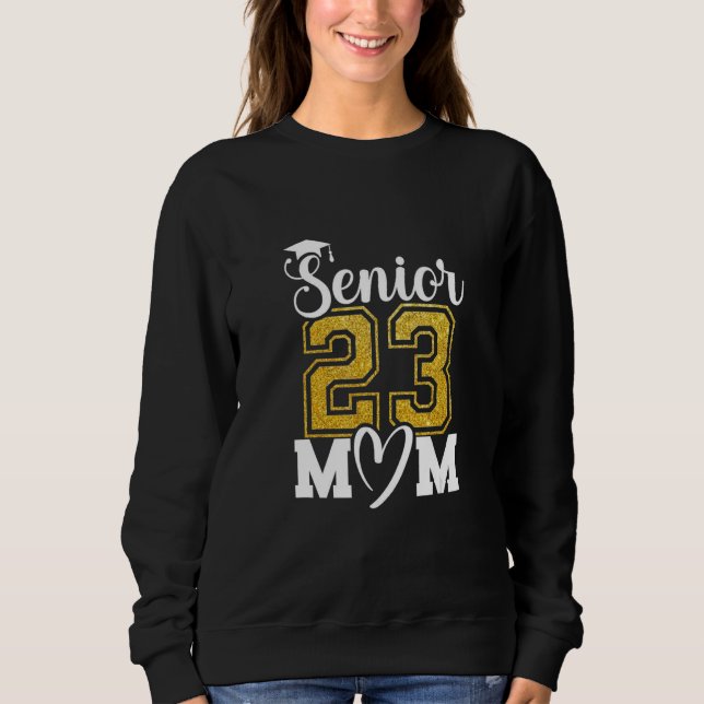 Camiseta Senior Mom 23 Hat Tassel Graduation Funny Class of (Frente)