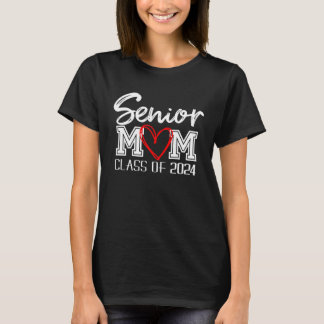 Camiseta Senior Mom Class Of 2024 Happy Last Day Of School 