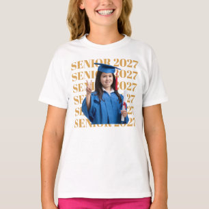 Camiseta Sênior Personalizada com Foto e Ano Vinta