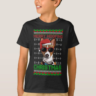 Camiseta Senji Dog Feliz Engraçada Natal
