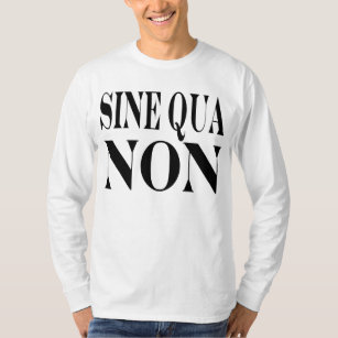 Camiseta Seno - qua - citações Latin não famosas: Palavras