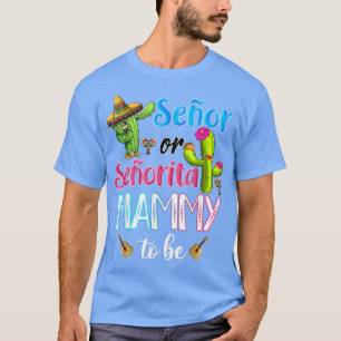 Camiseta Senora Ou Senhorita Mammy Para Ser Sexo Revele Cin