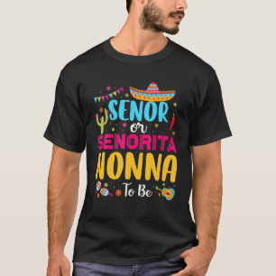 Camiseta Senora Ou Senorita Nonna Para Ser Um Genê Da Fiest