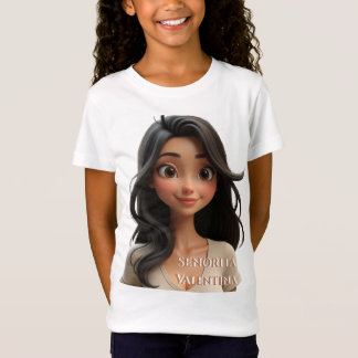 Camiseta Senorita Valentina: Radiant Charm and Warmth