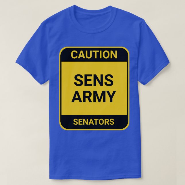 CAMISETA SENS ARMY (Frente do Design)