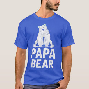 Camiseta Sens Bear Família Papa Pai Pai Animal Papá Bear