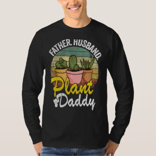 Camiseta Sens Padre Husband Planta Pai Suculente Gardener