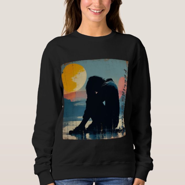 Camiseta Sensação de azul - Edição limitada (4) (Frente)