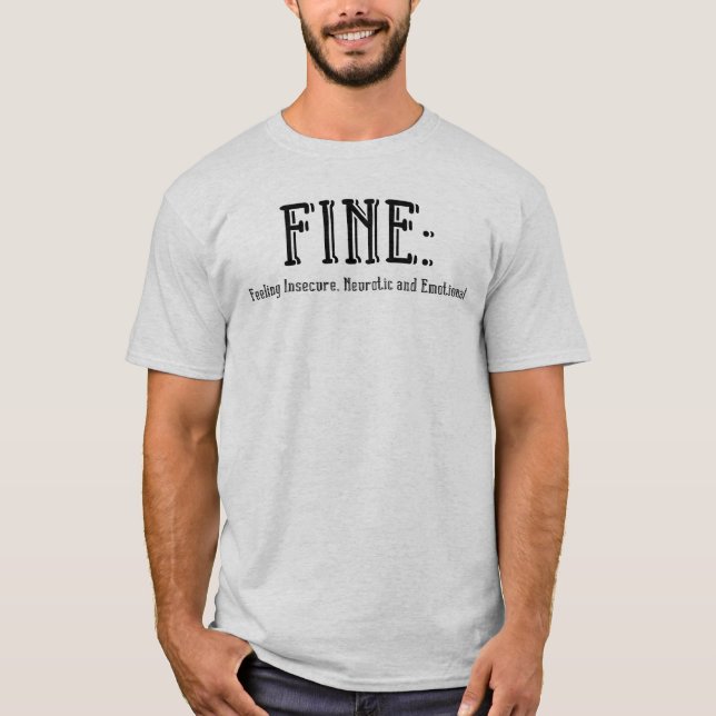 Camiseta Sensação De Bom Sentimento Sarcástico Emocional Ne (Frente)
