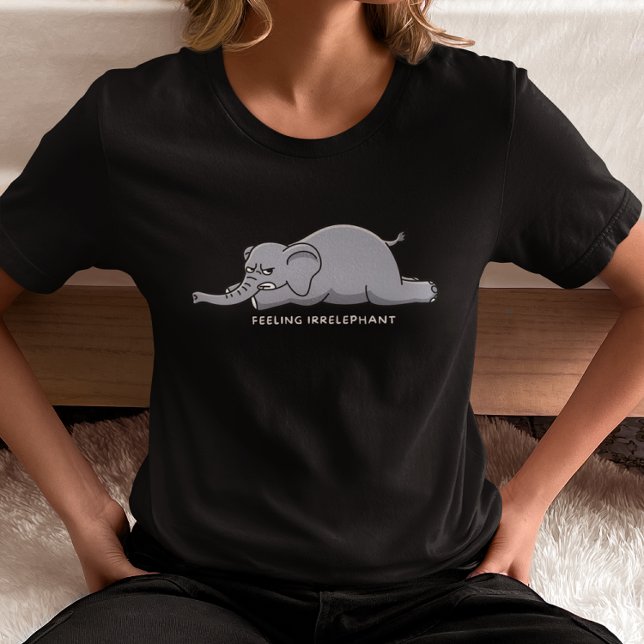 Camiseta Sensação de Irrelefante (Criador carregado)