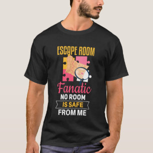 Camiseta Sensação do Solver da Sala de Fuga legal 1