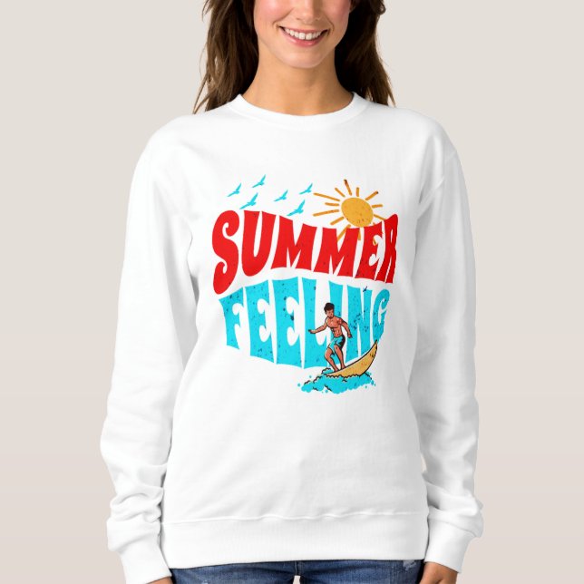 CAMISETA SENSAÇÃO DO VERÃO. (Frente)
