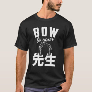 Camiseta Sensei Arco Para O Seu Professor Educador Karate