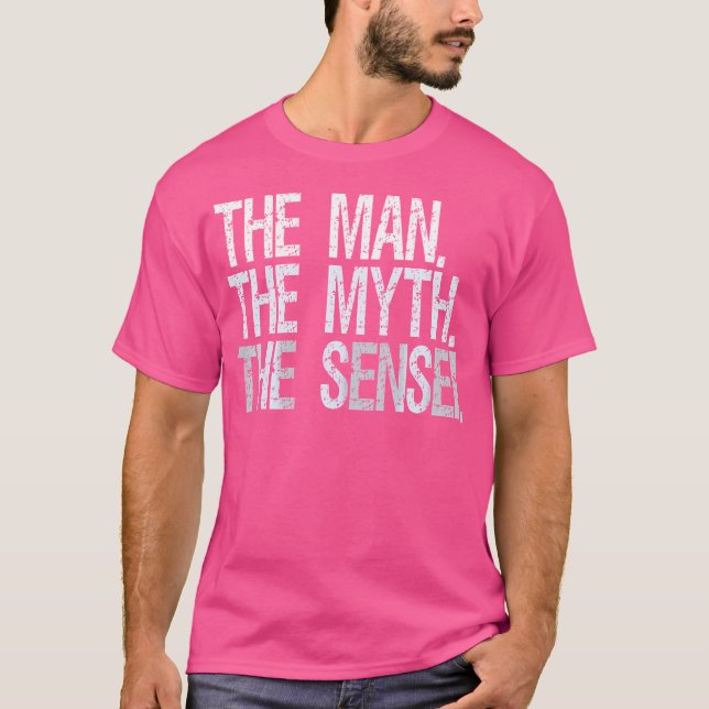 Camiseta Sensei Karate Judo (Frente)