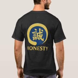 Camiseta Sensei’s Supplies Bushido Honesty Kanji