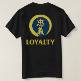 Camiseta Sensei’s Supplies Bushido Loyalty Kanji
