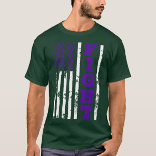 Camiseta Sensibilização Abusada Por Velhos Combatendo Bande