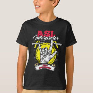 Camiseta Sensibilização Asl surdez Audição Perda Guerreiro