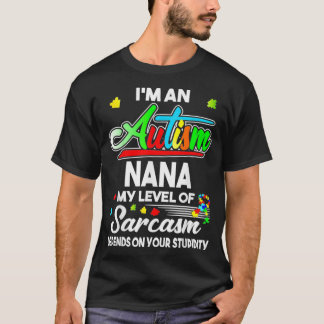 Camiseta Sensibilização Autismo Ix27m An Autism Nana