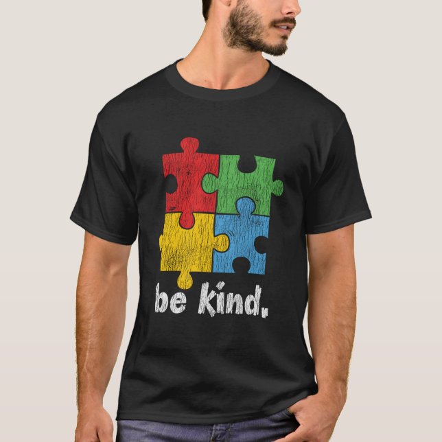 Camiseta Sensibilização Autismo Seja Do Tipo Consciência Au (Frente)