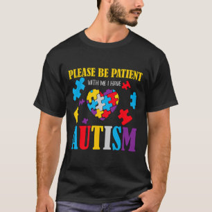 Camiseta Sensibilização Autista - Por Favor, Seja Paciente