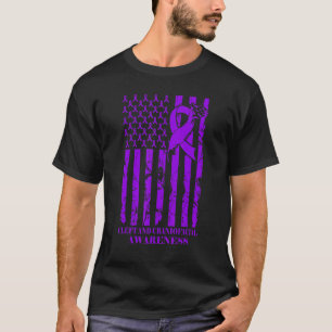 Camiseta Sensibilização Craniofacial Mês Febre Roxa