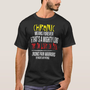 Camiseta Sensibilização Crônica Para Os Guerreiros Cp