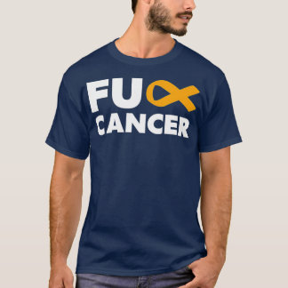 Camiseta Sensibilização da fita cor-de-rosa do dedo médio (