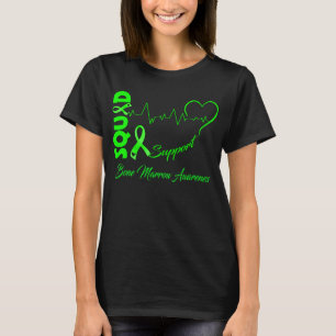 CAMISETA SENSIBILIZAÇÃO DA MARCA DE OSSO DE BOMBO