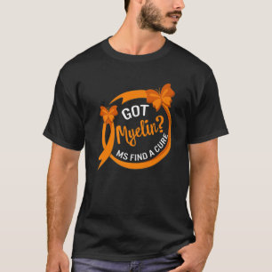 Camiseta Sensibilização da MS Obteve Myelin Encontrar Vário