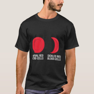Camiseta Sensibilização Das Células Falsiformes Normal E Sa