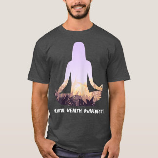 Camiseta Sensibilização das mulheres para a saúde mental Yo