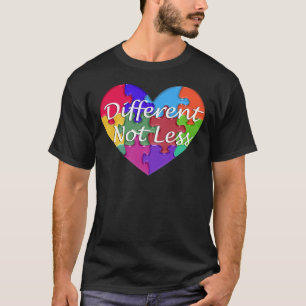 Camiseta Sensibilização Diferente Não Menos Autismo