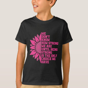Camiseta Sensibilização do Cancer da Mama