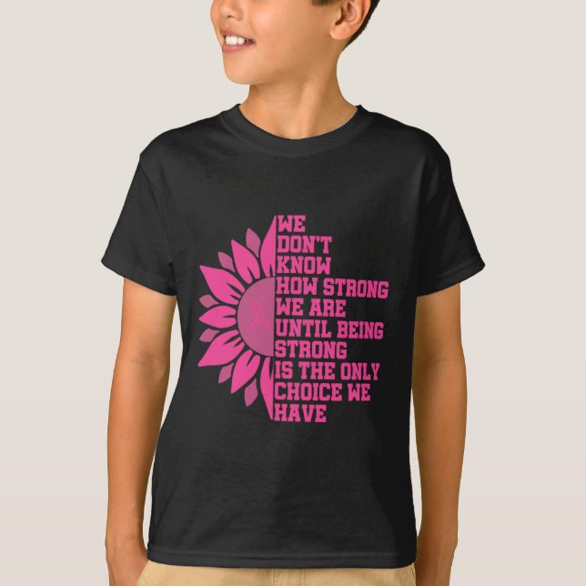 Camiseta Sensibilização do Cancer da Mama (Frente)