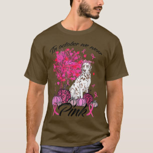 Camiseta Sensibilização do Cancer da Mama Em outubro Vestim