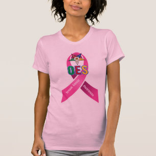 Camiseta Sensibilização do Cancer da Mama OES