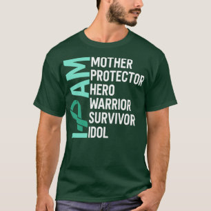 Camiseta Sensibilização do câncer de figado Eu sou o guerre