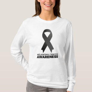 Camiseta Sensibilização do Cancer Melanoma
