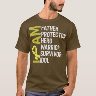 Camiseta Sensibilização do Cancer Ósseo Sou Padre Herói Sur