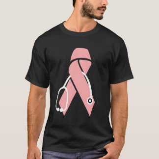 Camiseta Sensibilização Do Cancer Para A Prática Médica