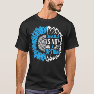Camiseta Sensibilização Do Cancer Próstato Girassol Não É U