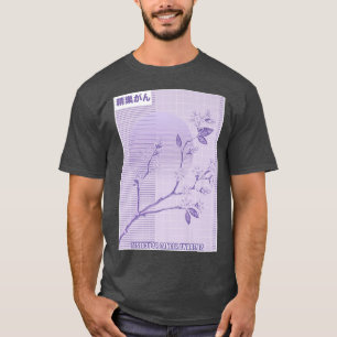 Camiseta Sensibilização do Cancer Sakura Blossom de Cereja