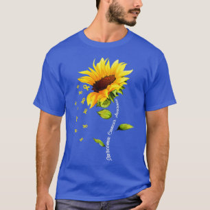 Camiseta Sensibilização do Cancer Sarcoma Faixa Amarela e G
