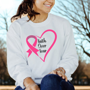 Camiseta Sensibilização do Cancer sobre o medo